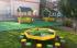 Цветен кът и беседки в детска градина